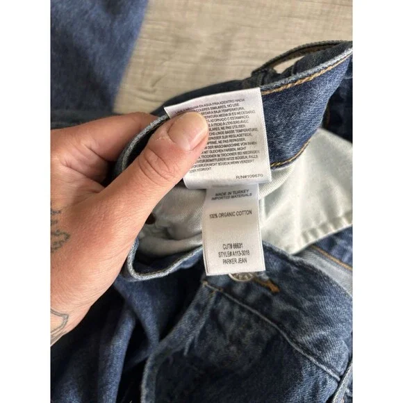 Agolde Parker Easy Straight Leg Jeans 32 - Picture 9 of 11